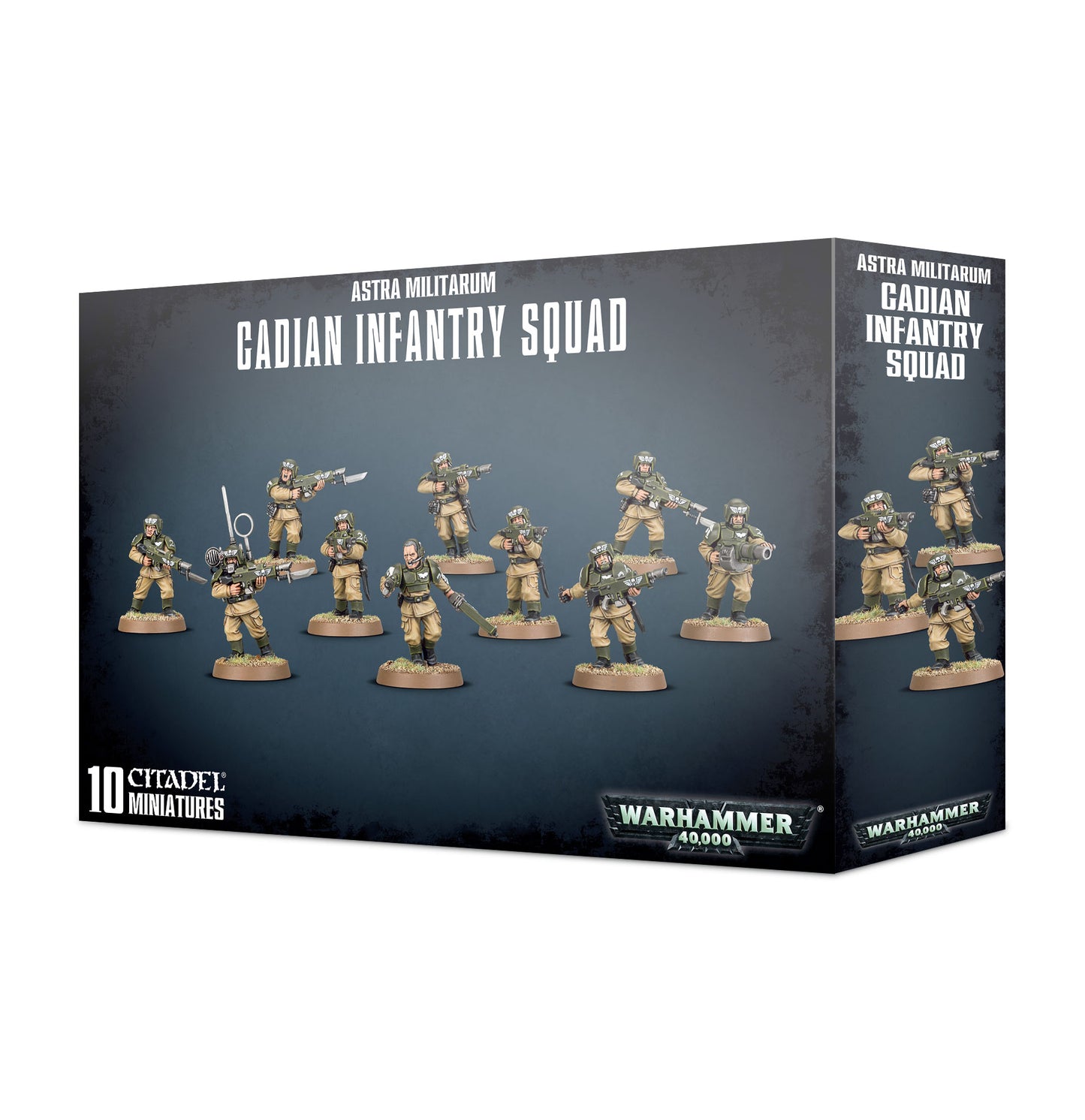 Warhammer 40,000 Astra Miltarium Cadian Infantry Squad