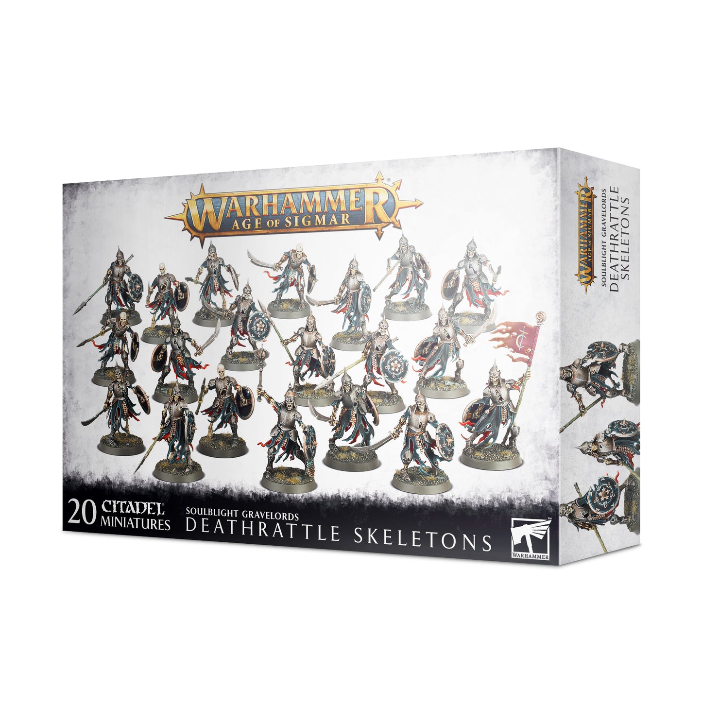 Warhammer Age Of Sigmar: Soulbright Gravelords Deathrattle Skeletons