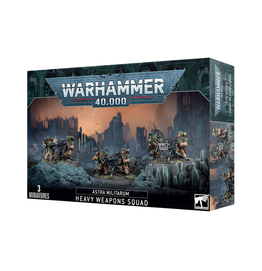 Warhammer 40,000 Astra Militarum Cadian Heavy Weapons Squad