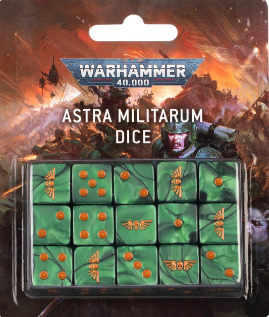 Warhammer 40,000 Astra Militarum Dice Set