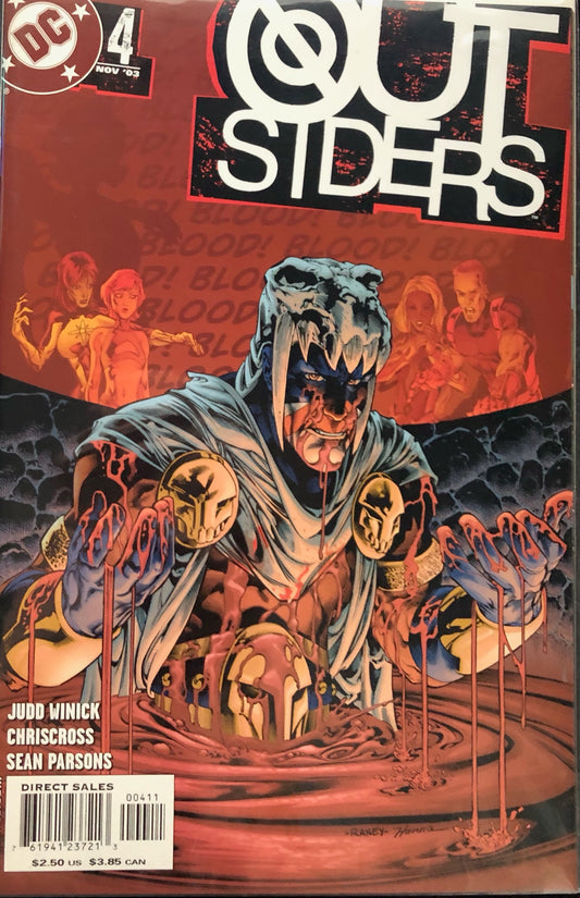 DC Comics Outsiders #4