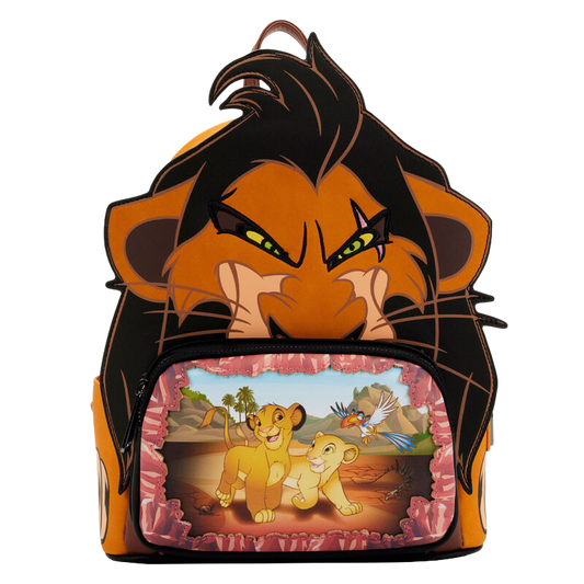 Loungefly Disney The Lion King Scar backpack 26cm
