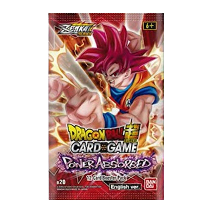 Dragon Ball zenkai Power Absorbed booster pack