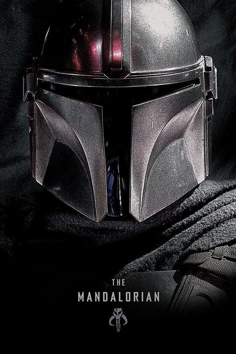 Star Wars The Mandalorian: Dark Poster